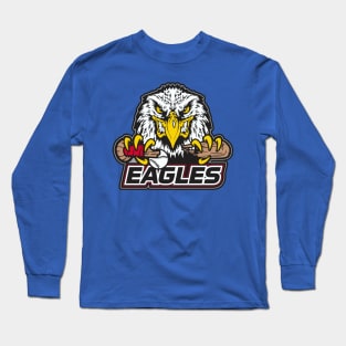 Eagles Baseball Logo Long Sleeve T-Shirt